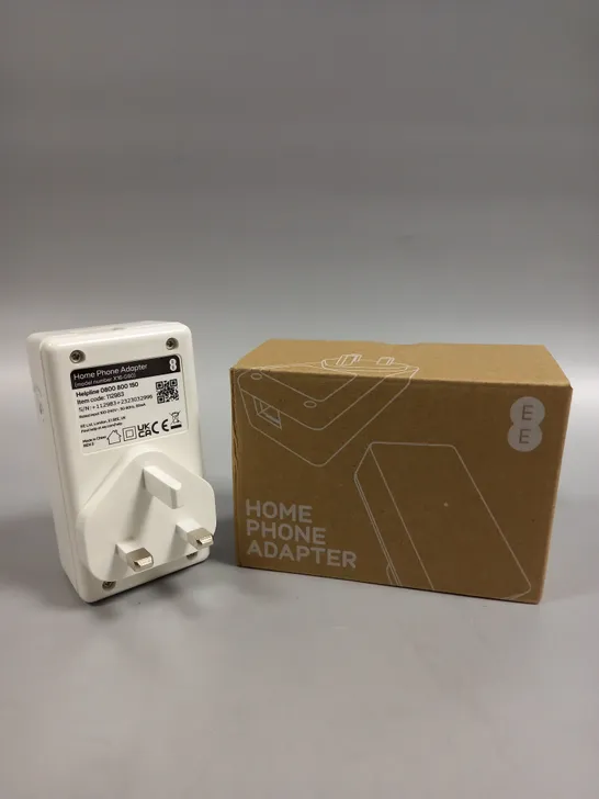 BOXED EE HOME PHONE ADAPTER PLUG 