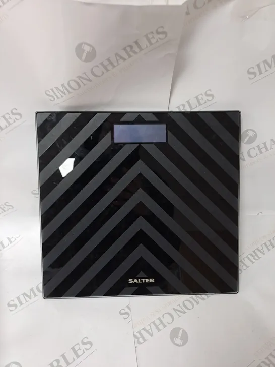 SALTER BLACK GLASS ANALYSER SCALE RRP £25