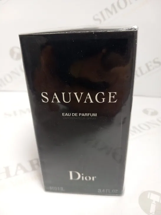 BOXED AND SEALED DIOR SAUVAGE EAU DE PARFUM 100ML