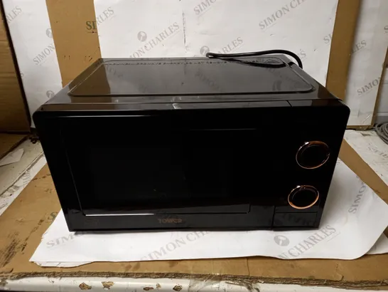 TOWER MICROWAVE ROSE GOLD AND BLACK