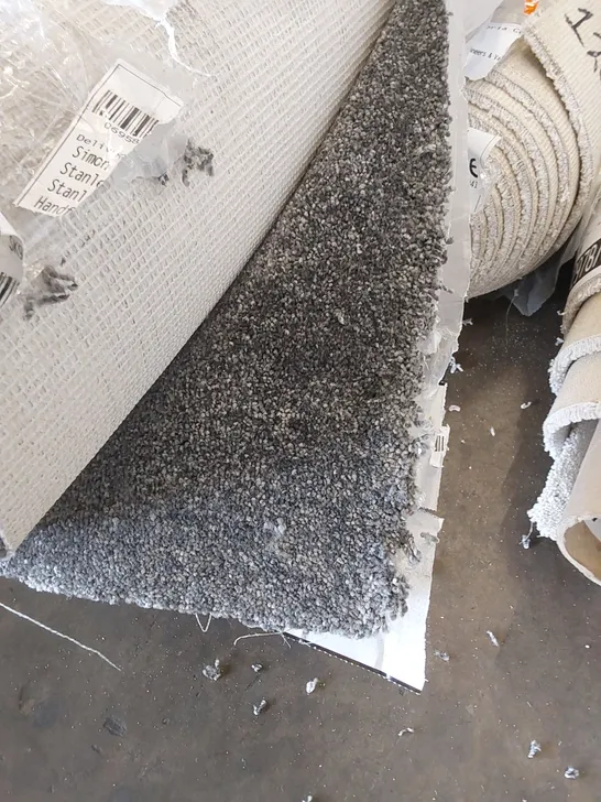 ROLL OF QUALITY EC FREEDOM XTRA GUNMETAL CARPET // SIZE: APPROX 4 X 5.2m