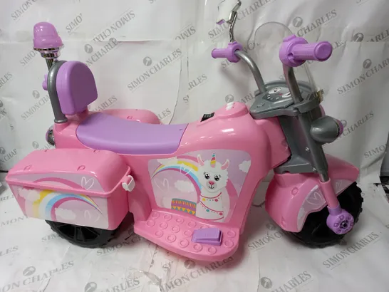 LLAMACORN ELECTRIC 6V TRIKE - COLLECTION ONLY