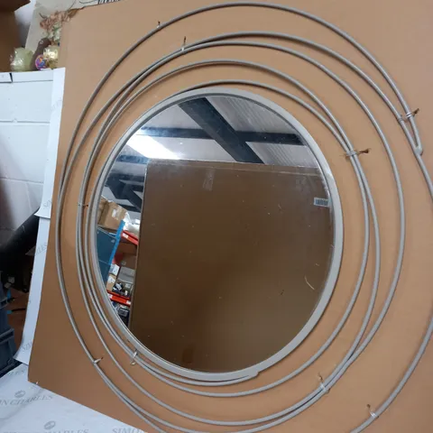 SPIRAL STYLE IRON MIRROR