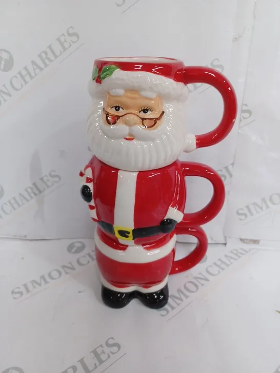 3X SANTA CUPS 