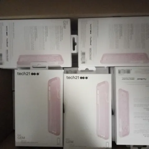 LOT OF APPROXIMATELY 79 BRAND NEW BOXED TECH 21 EVO GEM CASE WITH 9.9FT 3-LAYER DROP PROTECTION FOR IPHONE X T21-5902 ROSE