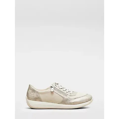 RIEKER PANEL TRAINER- TAUPE SIZE 5