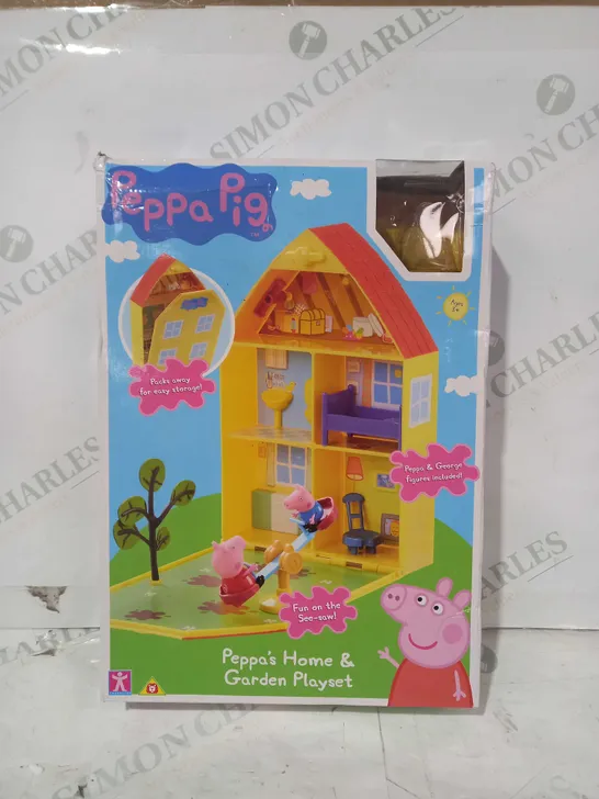 PEPPA PIG - PEPPA'S HOME & GARDEN PLAYSET