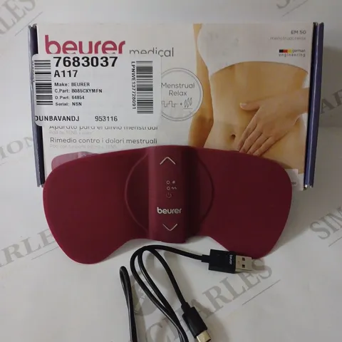 BEURER EM50 MENSTRUAL PAIN RELIEF DEVICE