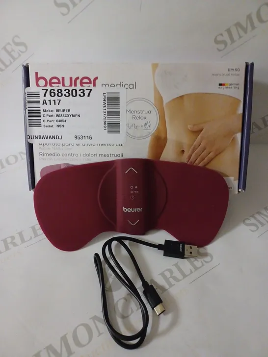 BEURER EM50 MENSTRUAL PAIN RELIEF DEVICE