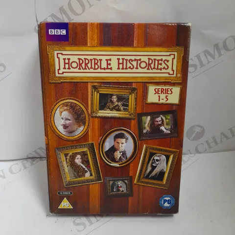 BBC HORRIBLE HISTORIES SERIES 1-5 BOX SET