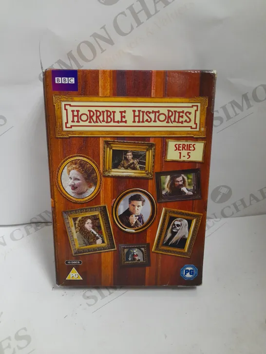 BBC HORRIBLE HISTORIES SERIES 1-5 BOX SET