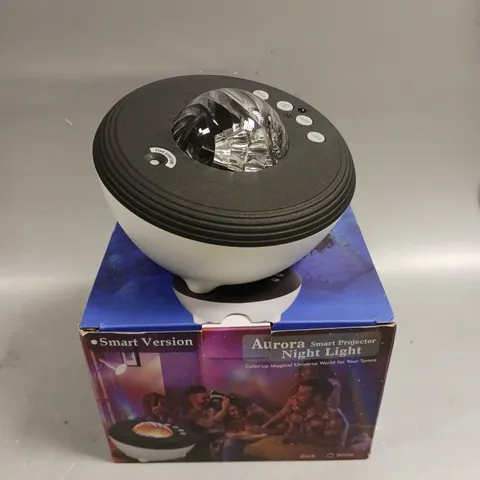 BOXED AURORA SMART NIGHT LIGHT PROJECTOR 