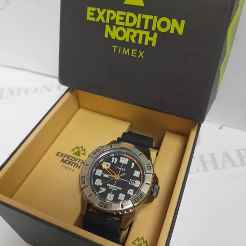 TIMEX EXPEDITION NORTH MEN'S WATCH WITH BLACK STRAP DETAIL