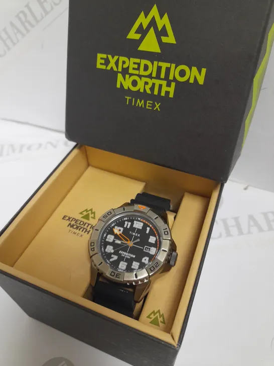 TIMEX EXPEDITION NORTH MEN'S WATCH WITH BLACK STRAP DETAIL