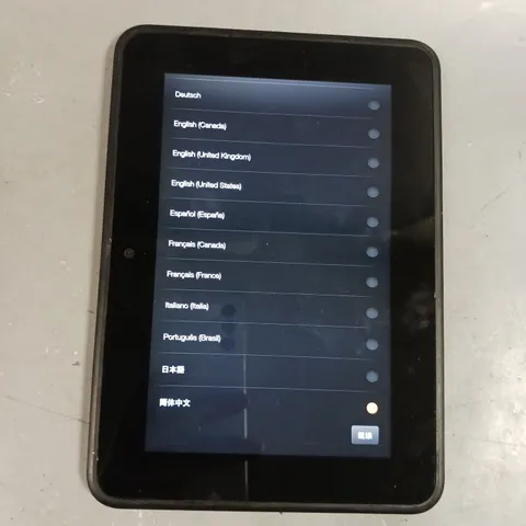 AMAZON KINDLE FIRE HD TABLET 