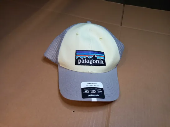 PATAGONIA LO PRO TRUCKER YELLOW/GREY CAP - ONE SIZE