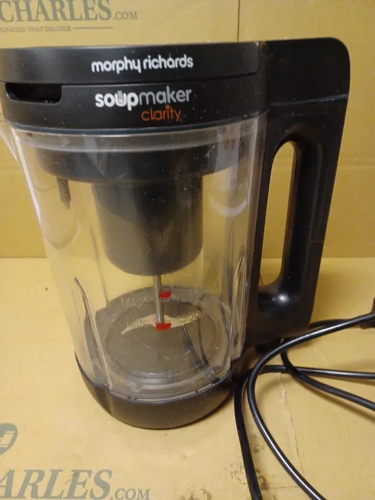 MORPHY RICHARDS CLARITY SOUP MAKER