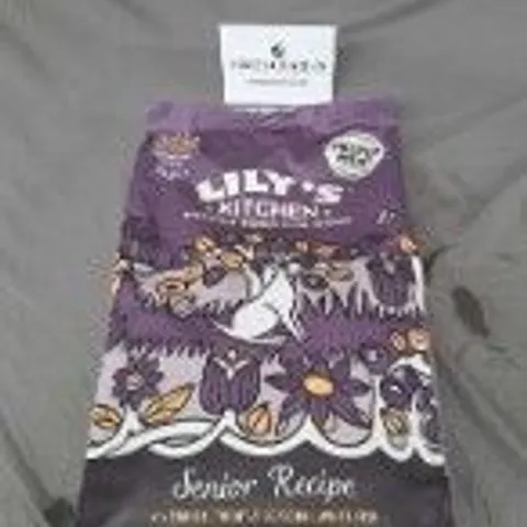 SEALED LILY'S KITCHEN SENIOR RECIPIE DOG FOOD 7KG