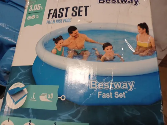 10ft FAST SET SWIMMING POOL RRP £159.99