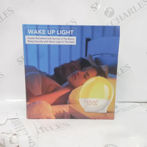 BOXED WAKE UP LIGHT ALARM CLOCK 