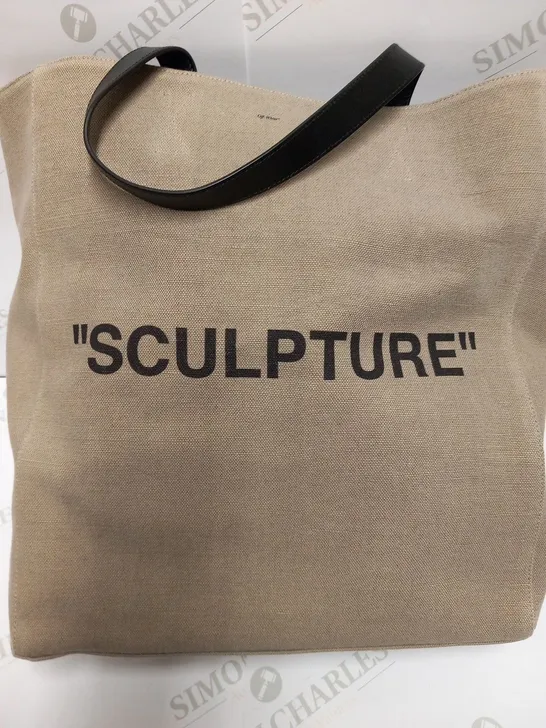 OFF-WHITE SCULPTURE YUTA TOTE