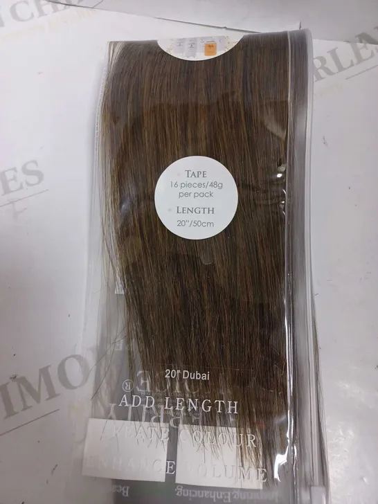 BEAUTYWORKS CELEBRITY CHOICE SLIMLINE TAPE EXTENSIONS - 20" DUBAI 