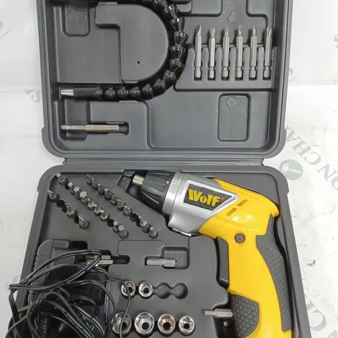 BOXED WOLF 3.6V CORDLESS LITHIUM ION SCREWDRIVER