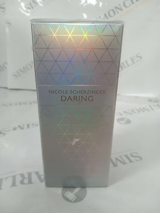 BOXED AND SEALED NICOLE SCHERZINGER DARING EAU DE PARFUM 100ML