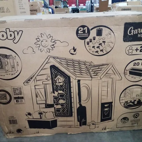 BOXED SMOBY GARDEN PLAY HOUSE