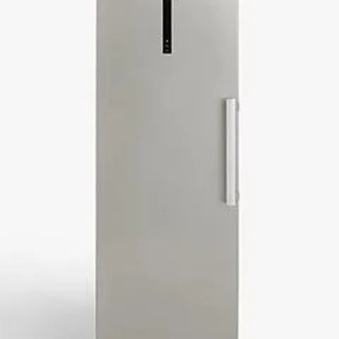 JOHN LEWIS JLCABFZ185 FREESTANDING FREEZER, STAINLESS STEEL