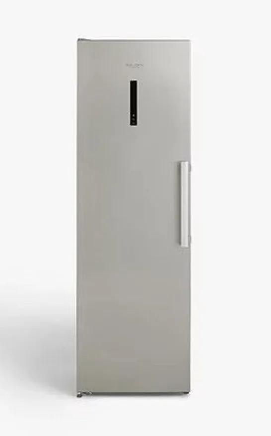 JOHN LEWIS JLCABFZ185 FREESTANDING FREEZER, STAINLESS STEEL