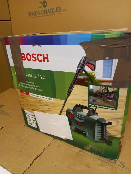 BOSCH EASY AQUATAK 120 BAR PRESSURE WASHER