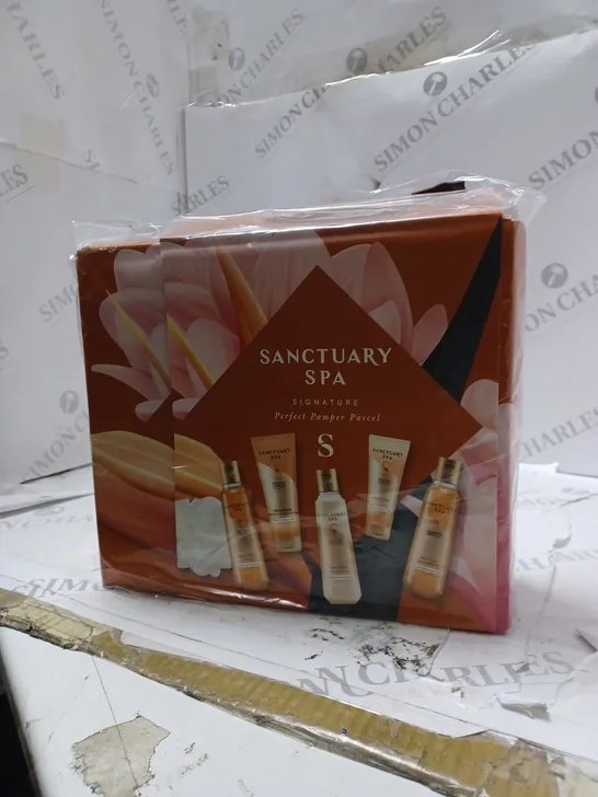 BOXED SANCTUARY SPA SIGNATURE PERFECT PAMPER PARCEL GIFT SET RRP £20