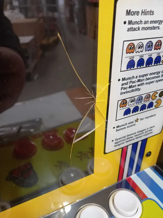 ARCADE 1UP SUPER PAC-MAN MACHINE