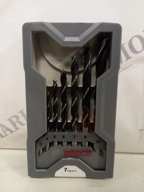 BOSCH 7 PIECE DRILL BIT SET