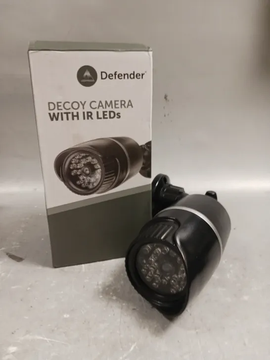 BOXED DEFENDER DECOY CAMERA WITH IR LEDS