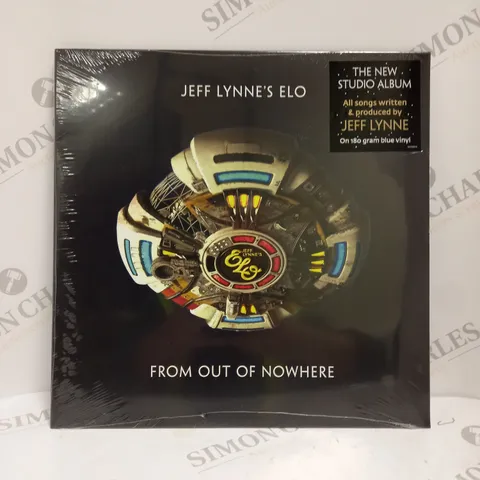 JEFF LYNNE'S ELO - SEALED FROM OUT OF NOWHERE 180 GRAM BLUE VINYL 