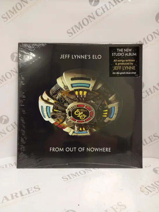 JEFF LYNNE'S ELO - SEALED FROM OUT OF NOWHERE 180 GRAM BLUE VINYL 