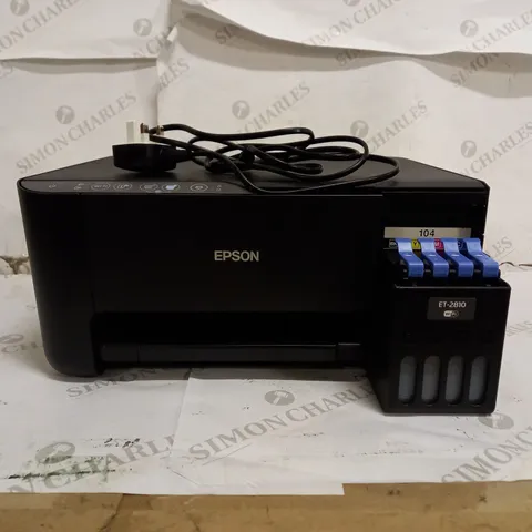 EPSON ECOTANK ET-2810 PRINT/SCAN/COPY WI-FI INK TANK PRINTER