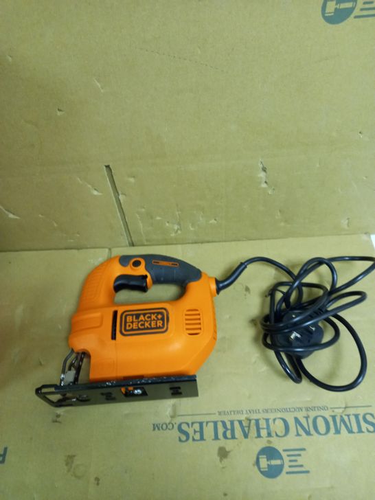 BLACK AND DECKER 400W COMPACT JIGSAW WITH BLADE