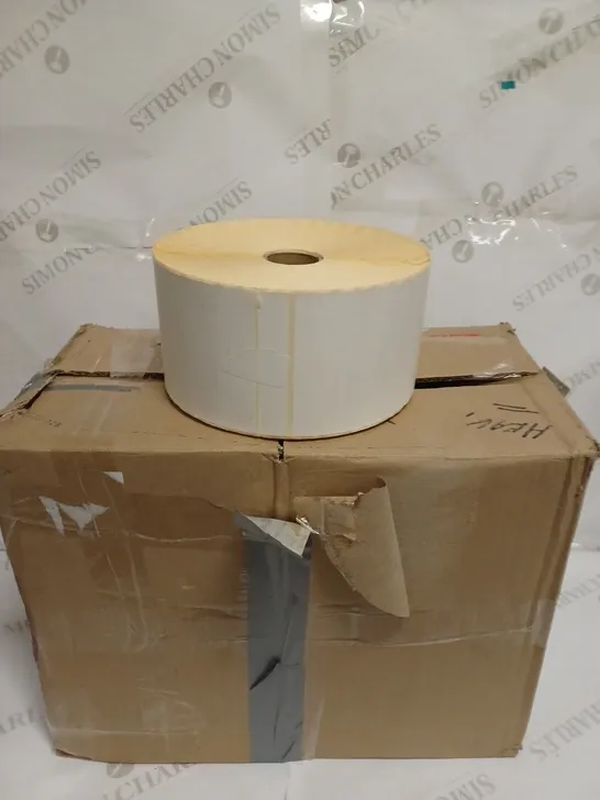 BOX TO CONTAIN 8 X LARGE SELF ADHESIVE LABEL ROLLS