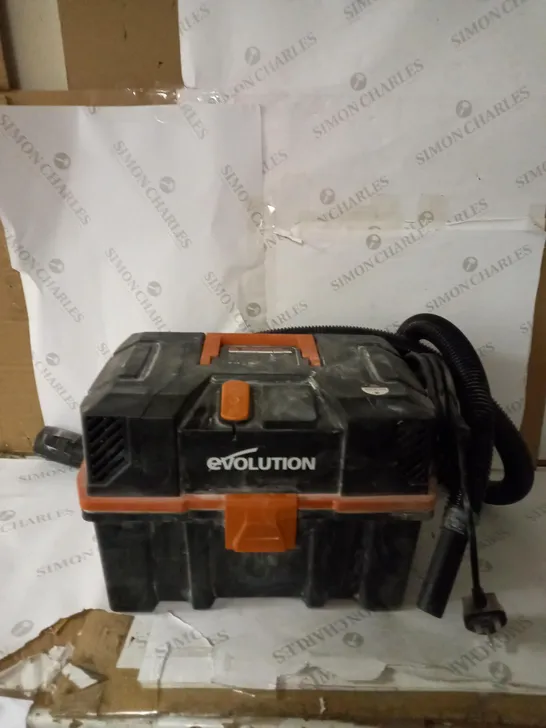 EVOLUTION POWER TOOLS 086-0001 R15VAC LIGHTWEIGHT WET & DRY VACUUM CLEANER