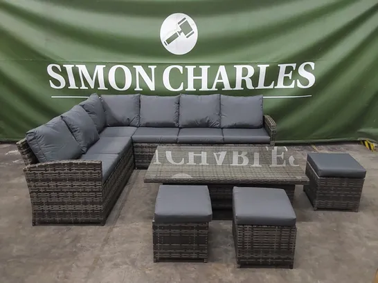 BRAND NEW NEVADA GARDEN AND PATIO RATTAN SOFA SET  RRP £995