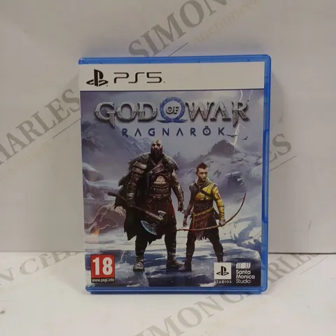 GOD OF WAR RAGNAROK FOR THE PS5