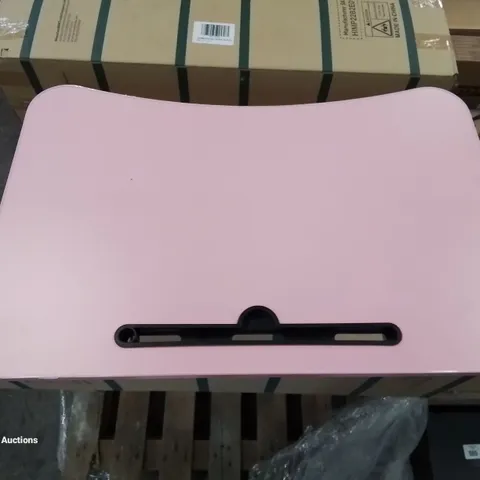 SMALL PINK LAPTOP  DESK 