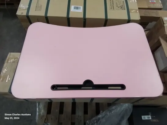 SMALL PINK LAPTOP  DESK 