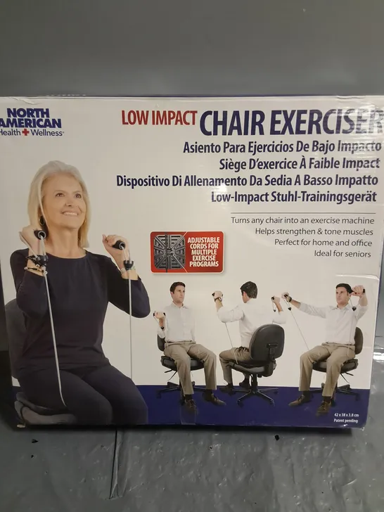 BOXED LOW IMPACT CHAIR EXERCISER