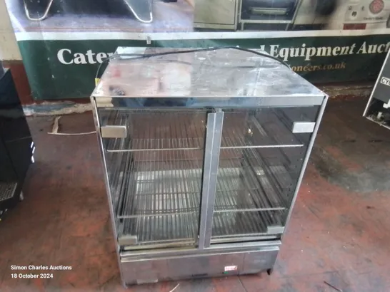 COMMERCIAL STAINLESS STEEL KEEP WARM DISPLAY CABINET