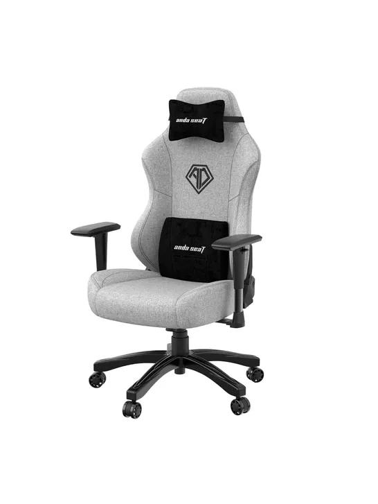 ANDASEAT PHANTOM 3 PREMIUM GAMING CHAIR - GREY - COLLECTION ONLY