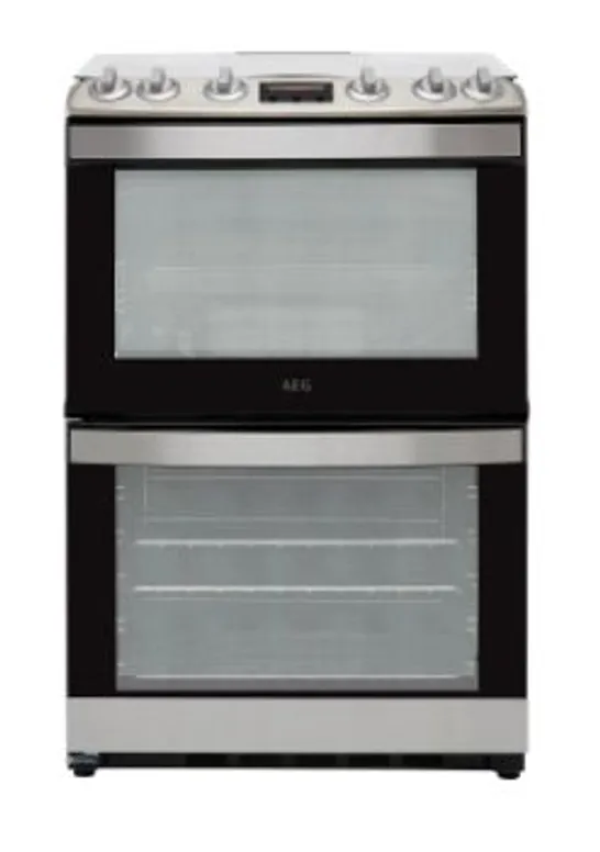 AEG CGB6130ACM 60CM FREESTANDING GAS COOKER WITH VARIABLE ELECTRIC GRILL - STAINLESS STEEL - A/A RATED